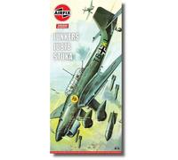 Airfix Vintage Classics Set - A18002V Junkers Ju87B Stuka - Battle of Britain - Plastic Model Aircraft Kits for Adults & Children 8+, Set Includes 334 Pieces - 1:24 Scale Model Aircraft Sets