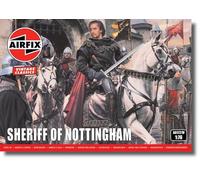 Airfix Vintage Model Figures Set A01721V Sheriff of Nottingham, 1:76 Scale