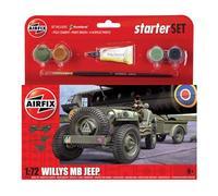 Airfix Willys MB Jeep Small Starter Set 1:72