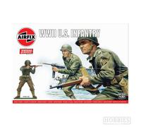 Airfix WW2 Figures 1:32 Model Army Soldiers British German US Infantry Unpainted