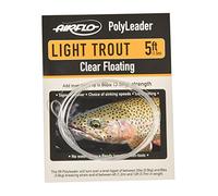 Airflo Light Trout NEW Fishing Polyleader 5' Clear Floating