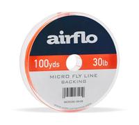 Airflo Micro Polyester Braided Fly Line Backing - Orange (100yds, 30LB)