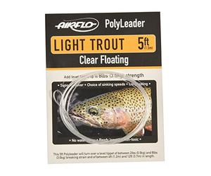 Airflo POLYLEADER | 5' LIGHT TROUT (Slow Sink)