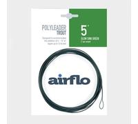 Airflo Polyleader 5' Trout Slow Sink - Black, Black