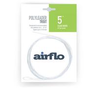 Airflo Trout NEW Fishing Polyleader 5' Clear Hover