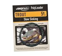 Airflo Trout NEW Fishing Polyleader 5' Clear Hover