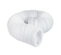 Airflow Ø125mm x 1M PVC Flexible Ducting Hose - Tumble Dryer Vent Hose, Flexible Ducting for Extractor Fans, Cooker Hoods & Hydroponics