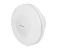 Airflow iCONstant Humidity Timer dMEV Extractor Fan -Quiet 10dB, Continuous Ventilation, 1.21W Motor, Adjustable Humidity 60-90%, Boost Mode up to 22 l/s, Timer Overrun 2-45 Min, IPX5, 3-Year Warranty