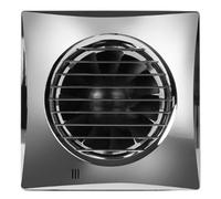 Airflow 90002300 Aria Quiet 100T Extractor Fan 100 mm /4 Inch (Timer) - Chrome
