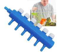 Airflow Adjustment: Aquarium Air Hose Valves are Easy To | operation and use and equipped with an airflow control valve that helps you adjust the air flow accurately.