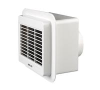 Airflow Loovent TM01 - 100mm/4” Extractor Fan with Adjustable Timer 5-45 Mins - Centrifugal Design, 31 l/s Airflow, Anti-Backdraught Flap, TÜV Approved, 3-Year Warranty