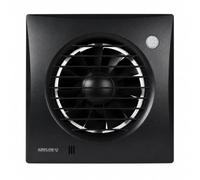 Airflow Aria Quiet 100MST PIR Bathroom Extractor Fan - 27 l/s - Black