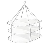 Airflow Dryer - Folding Clothes Rack for Home | Large Mesh Flat Design, Structure, Frame Multi Layer Hanging for Clothing Socks Sweaters Daily Laundry Use, 30.31x24.02x30.71 inches