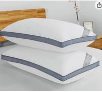 Airflow Duck feather Box Pillows for Hotel Bed (pack of 2)