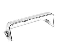 Airflow Duct Control Vanes - Ventilation Deflector for Heaters, Magnetic Air Redirector, Outlet Shield Diverter for Floor Vents, Double-Layer Design for Home, Office, and Industrial Use, Clear