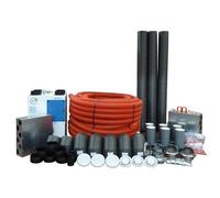 Airflow Entro V Dv65 Mvhr Ventilation Kit With Heat Recovery For Homes Up To 116M2 Energy Efficient System