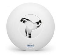 Airflow iCONsmart 15 T 100mm Bathroom Extractor Fan with Bluetooth App Control, Adjustable Timer (2-45 Min), Flow Rate 5-22 l/s, IPX5, Quiet Mark, Wall & Ceiling Mounted, 5-Year Warranty