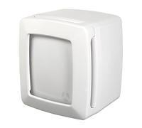 Airflow LOOVENT Extractor Fan 31L/s Flow - 3.6W, 100mm Duct, 2-Speed, Pull Cord & Adjustable Humidity Activation, Delay Start 2 Mins, Timer Overrun (2-45min), 5 Year Warranty