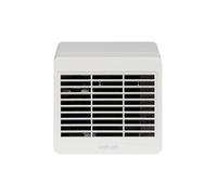 Airflow Loovent TM01 - 100mm/4” Extractor Fan with Adjustable Timer 5-45 Mins - Centrifugal Design, 31 l/s Airflow, Anti-Backdraught Flap, TÜV Approved, 3-Year Warranty