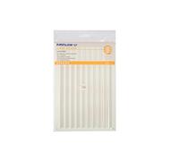Airflow Louvered Vent Grille - White Plastic Open/Close Vent - 250mm x 174mm - Paintable Surface, Ventilation Grilles, Registers, Vents, Louvre Vent, Extractor Fan, Tumble Dryer, Exterior Wall Cover