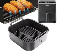 Airflow Pro™ Cosori 6.4L Premium Silicone Liner | 3mm Thick with 15mm Deep Ridges for Airflow | Dishwasher Safe | Designed for Cosori 6.4L Air Fryer Accessories 1PC | by iStock Kitchen