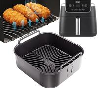 AirFlow Pro™ Ninja 4.7L AF140UK Pro Silicone Liner | Glove-Like Fit | 3mm Thick with 15mm Raised Ridges for Crisp Airflow | Dishwasher Safe | Designed for AF140UK Accessories 1PC | by iStock Kitchen