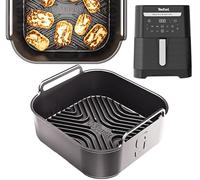 AirFlow Pro™ Tefal 6.5L Easy Fry Silicone Liner | Glove-Like Fit | 3mm Thick with 15mm Ridges for Airflow | Dishwasher Safe | Designed for Tefal 6.5L Air Fryer Accessories 1PC | by iStock Kitchen