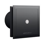 Airflow QT100 MST Bathroom Extractor Fan - Ultra Quiet 25 dB(A), Motion Sensor with 15-Minute Overrun Timer, Energy Efficient 5/9 Watts, IP45 Rated, German Engineered, 3-Year Warranty