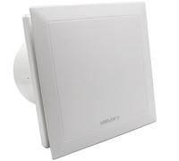 Airflow QT120T Extractor Fan with Auto Start & Adjustable Timer - 125mm/5" Duct - German Made, QuietMark Certified 32 dB, 2-Speed Operation Upto 47 L/s, Energy Efficient 10/13W, 3-Year Warranty