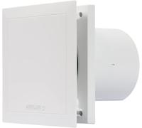 Airflow® QT150T Extractor Fan with Auto Start & Adjustable Timer - 150mm/6 Duct - German Made, 2-Speed Operation Upto 72 L/s, Quiet 35 dB, Energy Efficient 6/10W, 3-Year Warranty