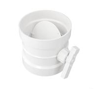 Airflow Regulation Valve PVC Manual Control for Ventilation Duct Efficiency (160mm)