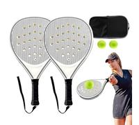 Airflow Tennis Paddle - Ventilated Practice Racket for Swing Accuracy Balance and Coordination Training, Sports Learning Equipment for Men Women Boys Girls | Outdoor Recreation Travel Practice Lessons
