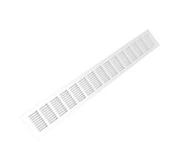 Airflow Ventilation Louvered Grille for RV Cabinets, Durable Exhaust Grille Shutter for Cabinets, Easy to Install for Wardrobes, Aluminium Alloy Fit for Vent Plate 23.6"x3.1"