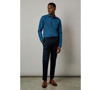 Airforce Blue Easy Iron Slim Fit Long Sleeve Shirt Burton Airforce Blue 15.5 in