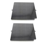 AIRFORCE FC120 AFFCAF16CS Carbon Filter 260 x 256 x 17 mm Cooker Hood 480122100934 AIRFORCE Cooker Hood 480122100934 Set of Two AIRFORCE