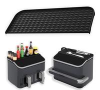 Airfryer Accessories for Cosori Dual Blaze Twinfry 10L & 8.5L Hot Air Fryer 2 Chambers, Silicone Storage Rack Accessories for Cosori Dual Air Fryer 8.5l/10L Hot Air Fryer Caf-r901-Aeu