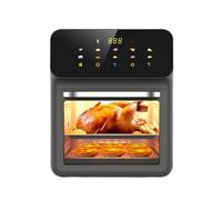 Airfryer Grill | Convection Oven and Fryer without Oil Combined | Dehydrator 15L 2 Grills for Roasting Pizza Chicken Fries - For Steak, Vegetables and Pastries