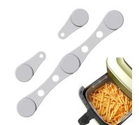 Airfryer Magnetic Silicone Closure - Silicone 10.2 x 1.4 x 0.65 cm Magnetic Clips for Airfryer Quick Release Heat Resistant Mounting Tool for Safe Preparation, Paper Fixing & Airfryers Nu