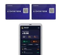 AIRGBW Money Education Card for Family Members (2 Pack)