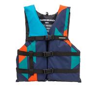 Airhead GEO General Boating Life Vest Adult Super Large Blue L70, Fits Chest 50-60 inch