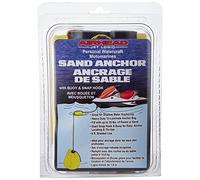 Airhead PWC | Shallow Water Sand Anchor, Yellow, 8.5" x 6" x 4" (Length x Width x Height)
