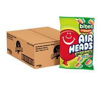 Airheads Candy, Xtremes Bites Sweetly Sour, Rainbow Berry, Non Melting, Bulk Party Bag, 6 oz (Pack of 12)