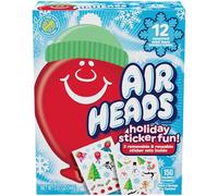 Airheads Winter Holiday Sticker Book with 12 Mini Poles Sticker Sheet Stocking Filler Christmas Gifts Party