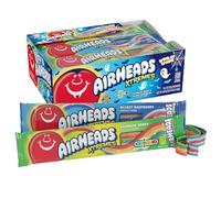 Airheads Xtremes Belts, Halloween Trick or Treat Sweetly Sour Candy, Rainbow Berry & Bluest Raspberry Flavors, Individually Wrapped, Bulk Candy for Adults and Children, Assorted, Multipack, 2 oz (18