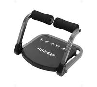 AIRHOP ACTIVE Ab Machine, Sit Up Exercise Equipment for Ab Workout, Abdominal Exercise Equipment with 3 Adjustable Resistance and Automatic Rebound, Adjustable Ab Trainer Machine for Home Gym