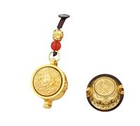 AIRHSKWI Animal Fortunes Keychain Luck Charm Treasure Basin Designs Keyrings for Prosperity and Wealth in Sturdy Alloy