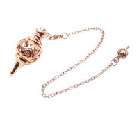 AIRHSKWI Coppers Pendant Pendulums for Dowsing and Chakras Healing Meditation Spiritual Tool Scrying Accessory for Women Men