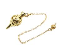 AIRHSKWI Coppers Pendant Pendulums for Dowsing and Chakras Healing Meditation Spiritual Tool Scrying Accessory for Women Men