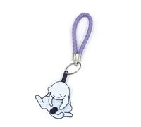 AIRHSKWI Creative Pull Play Eggs Cats Keychain Pendant for Bags or Keys Handmade Novelty Key Holder Fun and Stylish Bag Charm