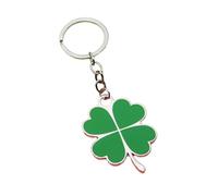 AIRHSKWI Exquisite Alloy Four Leaf Clovers Keychain Symbolizing Luck and Happiness Decoration for All Ages Special Gifts Ideas